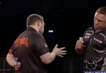 Karu sulaminen! Gerwyn Price missasi kuusi ottelutikkaa ja koki tappion Gerwyn Price