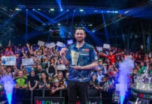 Luke Humphries pelasi historiallisen kovalla tasolla – nappasi ylivoimaisen mestaruuden Saksassa Luke Humphries