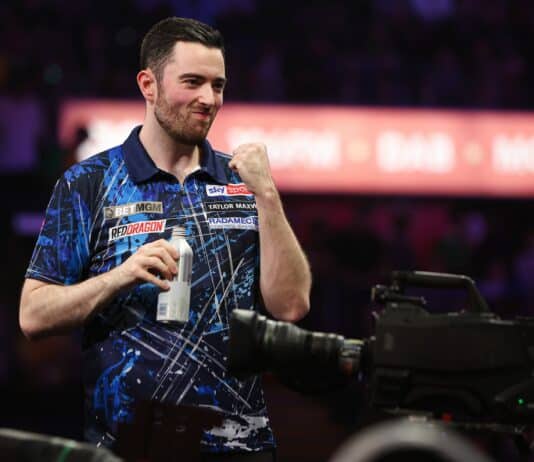 Luke Humphries latasi todella kovan arvion Luke Littleristä – ”Hän on paras darts-pelaaja koskaan” World Matchplay Luke Littlerin Tampere Dartsin MM-kisojen Luke Humphries Darts
