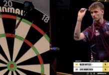 Simon Whitlockin poika heitti ysitikkaisen MODUS Super Seriesissä Simon Whitlockin Mason Whitlock