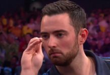 Grand Slam of Dartsin ensimmäinen päivä – A-lohko tarjoili jättiyllätykset luke humphries Grand Slam