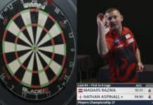 Nathan Aspinall menetti totaalisesti malttinsa – heitti tuplat ohi ja paiskasi voimalla tikan menemään Nathan Aspinall