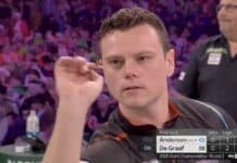 Valtaisa paukku! Ruotsalaispelaaja pudotti Gary Andersonin ulos MM-kisoista Ruotsalaispelaaja