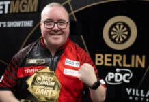 Stephen Bunting sai voittotilin auki Premier Leaguessa – paineli heti koko illan voittoon Stephen Bunting