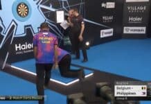 Jättipaukku! Belgian tähtikaksikko jäi lohkovaiheeseen World Cup of Dartsissa Belgia
