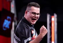 Luke Humphries heti laulukuoroon! Gian van Veen vei trillerin nimiinsä Gian van Veen Luke Humphries