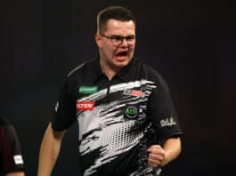 Eeppistä! Gian van Veen heitti ysitikkaisen Poland Darts Openin finaalissa Gian van Veen