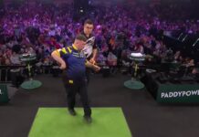 Koominen tilanne MM-finaalissa – ampiainen yllätti Luke Littlerin littler